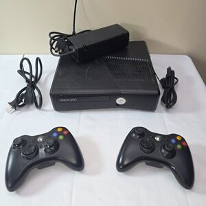 Microsoft XBox 360 E System BLACK Video Game Console 250GB Wireless Bundle 360E
